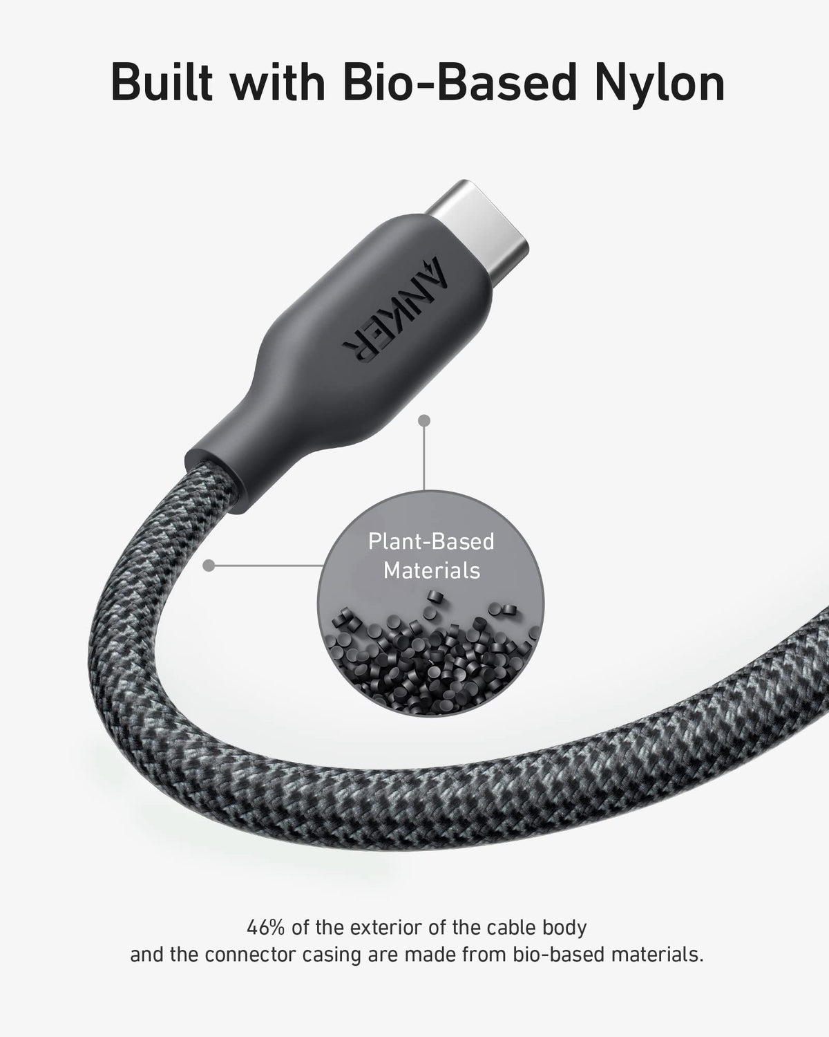 Flux USB-C to USB-C Cable (240W, 10 ft)