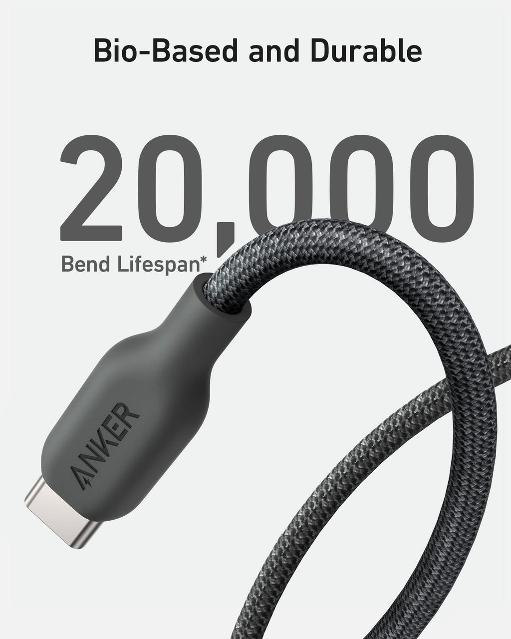 Flux USB-C to USB-C Cable (240W, 10 ft)
