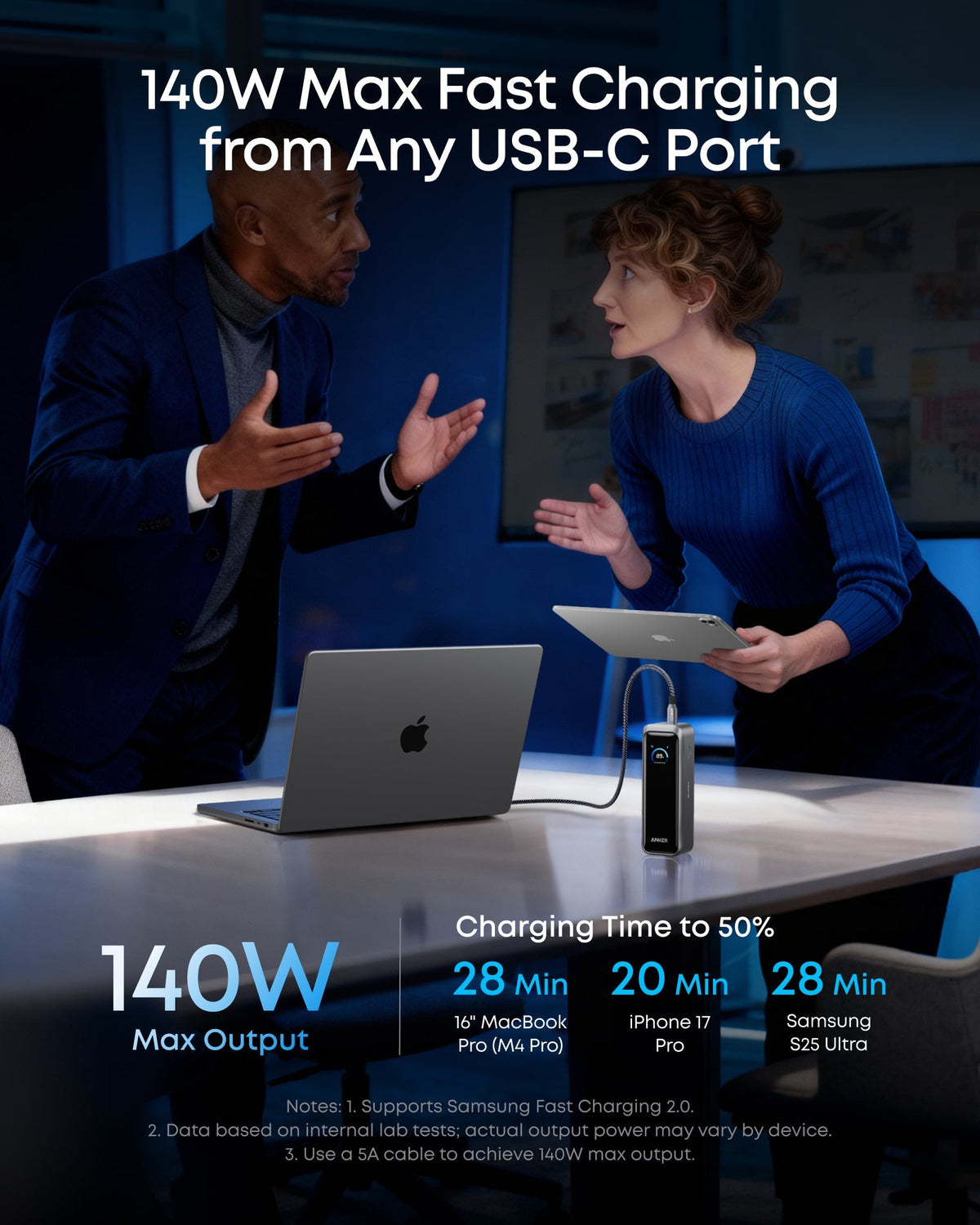 Apex Power Bank (20K, 220W)