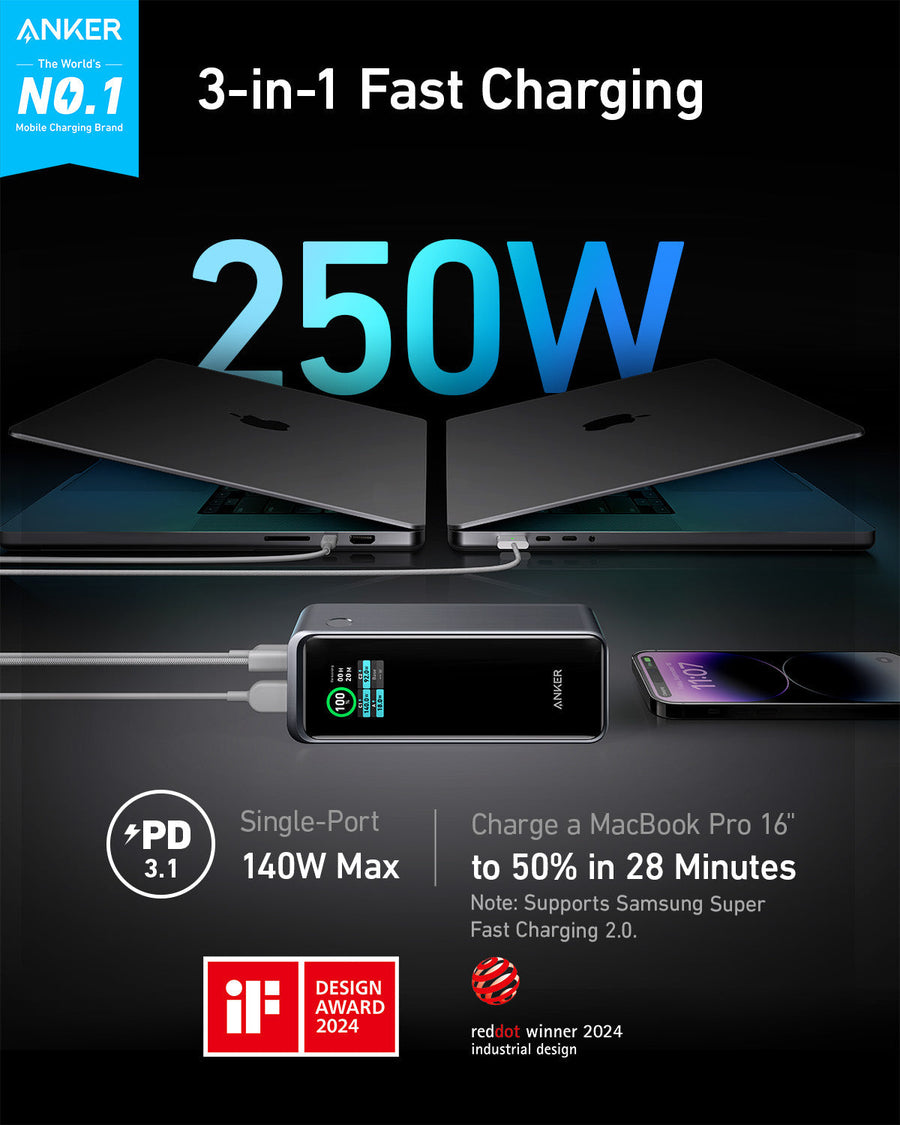 Apex Power Bank (27K, 250W)