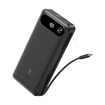Core Power Bank (20K, 87W, Built-In USB-C Cable)