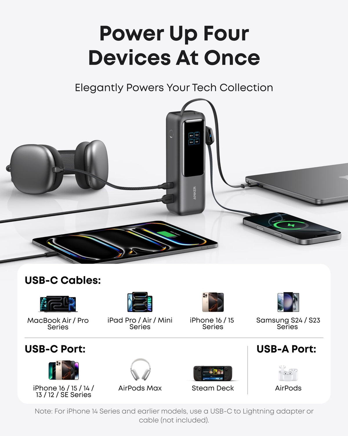 Voyager Laptop Power Bank & Charger Bundle