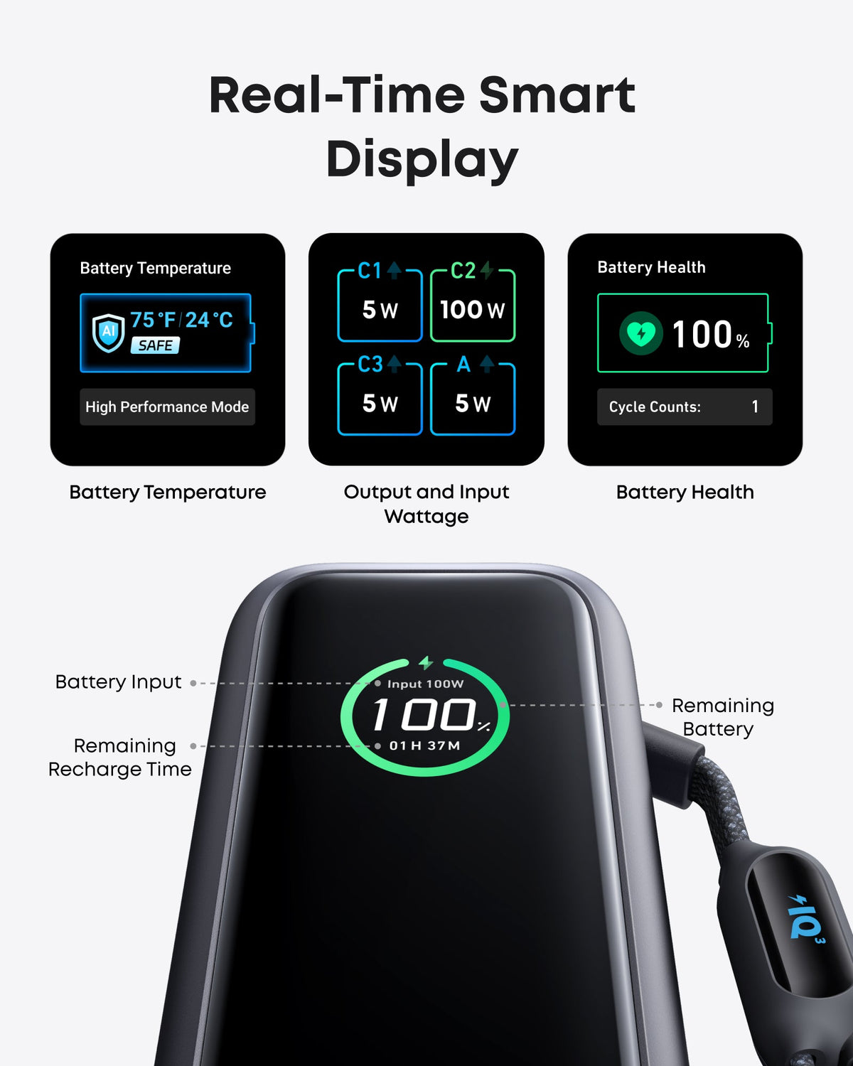 Voyager Laptop Power Bank & Charger Bundle