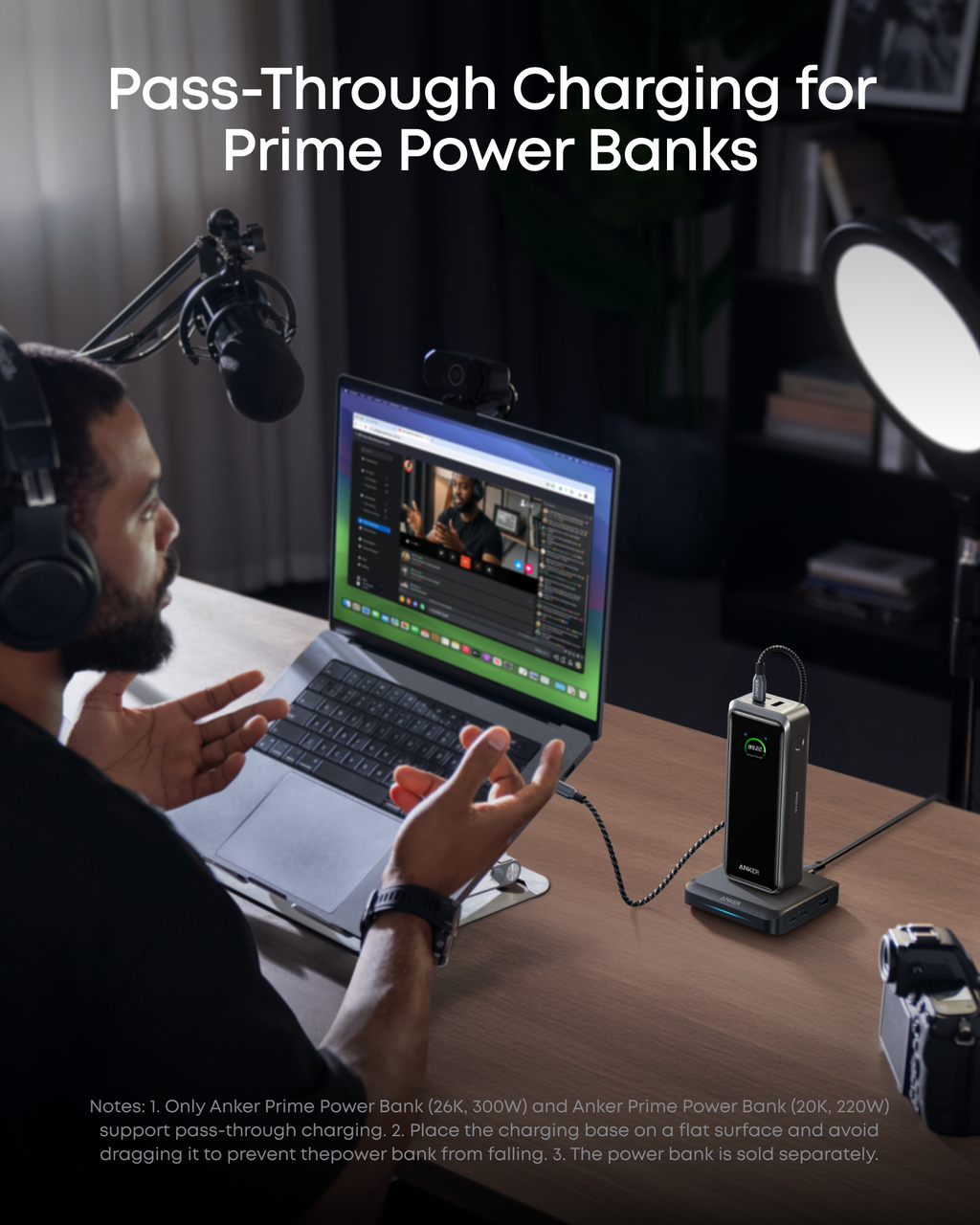 Apex Charging Base (150W, 3 Ports)