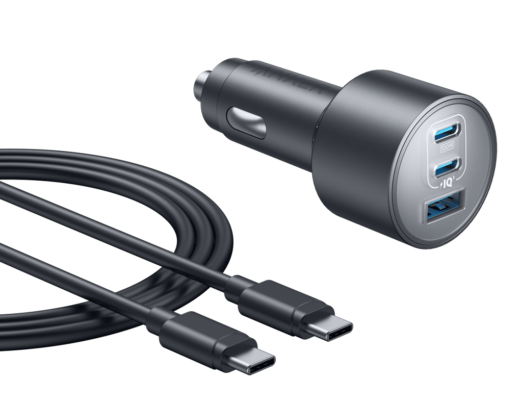Nova Car Charger (167.5W, 3 Ports)