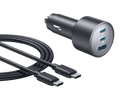Nova Car Charger (167.5W, 3 Ports)